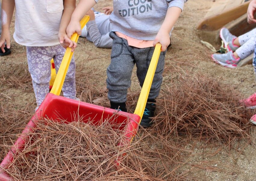 El jardí de l'escola bressol, espai educatiu