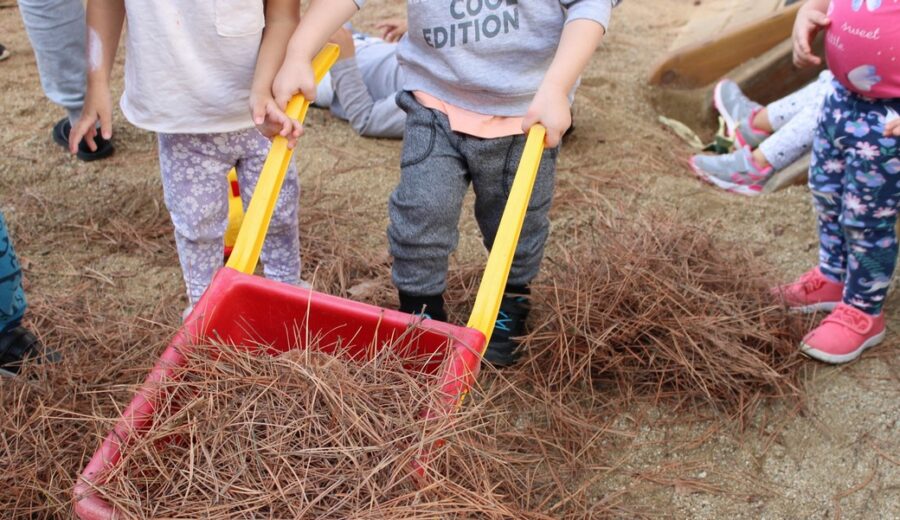 El jardí de l'escola bressol, espai educatiu